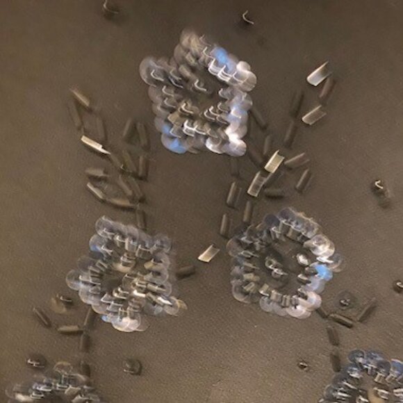 Black Chiffon Dress with Matching Jacket - Picture 10 of 11